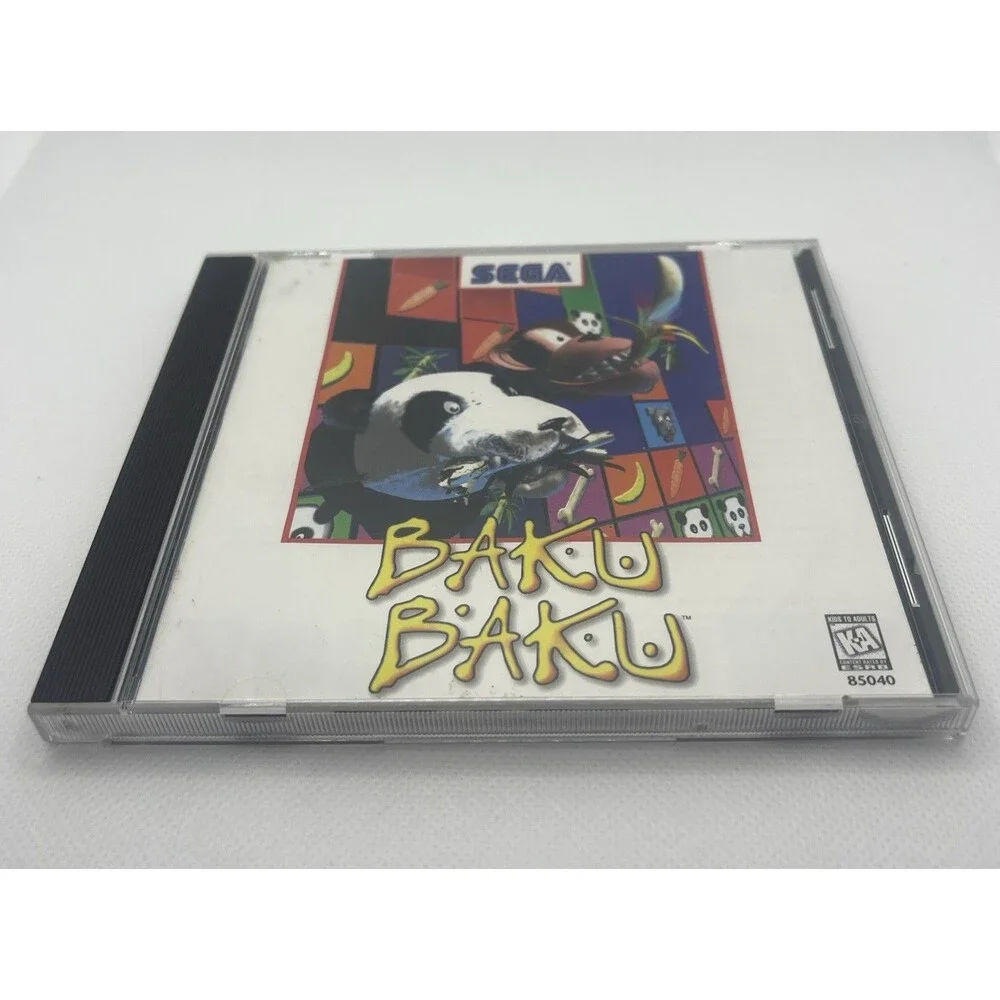 Baku Baku - PC - Puzzle Game - SEGA - W/ User Manual - CD ROM